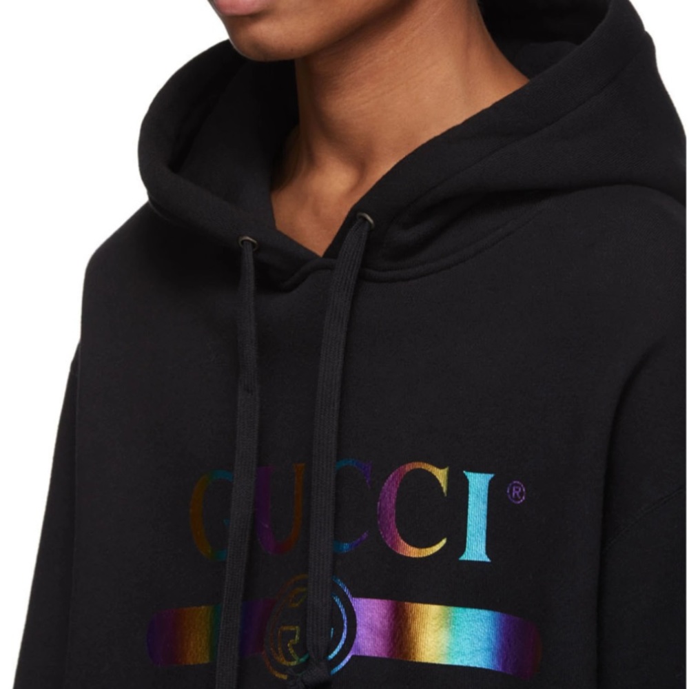 Gucci Rainbow Logo Hoodie - Picture 2 of 9